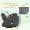 TopComfy Infant Seats Kids Comfort Seat Lasting Support for Playtime Generous Backrest Armrests Durable for Living Room, Gray, 22.83"*20.28"*19.09" - 4 of 4