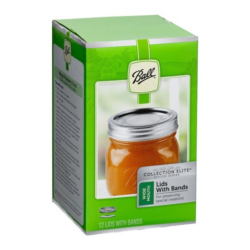 Ball Wide Mouth Canning Jars - 12 Count