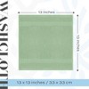 White Classic Luxury 100% Cotton Washcloths Set of 12 - 13x13" - 3 of 4