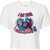 Women's - Star Wars - I Am Your Valentine Darth Vader Cropped Graphic T-Shirt - 2 of 4