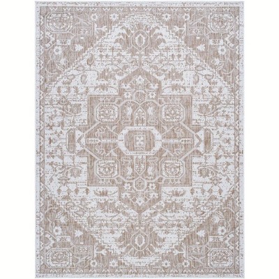 Mark & Day Alvord 5'3"x7' Rectangle Woven Indoor & Outdoor Area Rugs: Stain-Resistant, Pet Friendly, Traditional Style
