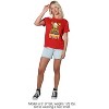 Women's Garfield Boo! Loose T-Shirt Red - 3 of 4