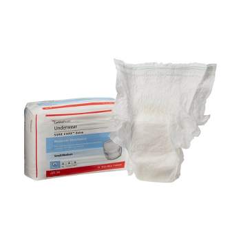 Attends Disposable Underwear Pull On with Tear Away Seams Medium,  AP0720100, 25 Ct 