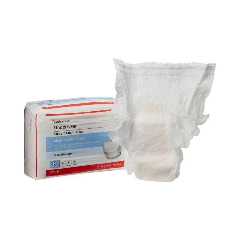 Simplicity Extra Incontinence Underwear, Moderate Absorbency, 1 of 3
