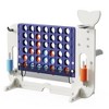 Hrinhom 4-to-Score Giant Game Set with Carrying Mesh Bag,Jumbo 4 in a Row Game,Adjustable Height - 4 of 4