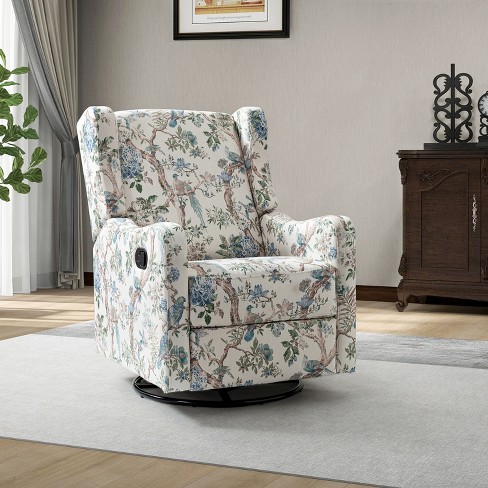 Manual swivel best sale rocker recliner