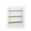 FONTOI 3 Tier Floating Storage Shelves Wall Mounted, Hanging Shelf for Books and Collectibles, Oak, 24"*27"*6" - 2 of 4