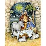 LANG 18ct Nativity Scene Boxed Holiday Greeting Card Pack