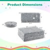 Infans Glow in the Dark Modular Kids Play Couch Set w/ Machine-washable Flannel Covers - 2 of 4