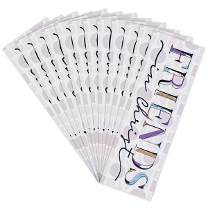 Dicksons Friends in Christ, Friends by Heart, Multicolor 5.8 x 2.63 Inch Paper Bookmark; Pack of 12 - 1 of 4