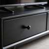 SEVOBAL Utility Storage Cabinets 5 Dressers Fabric Storage Tower, Wooden Top for Kid Room, Closet, Entryway, Nursery, Black, 39.3"*11.8"*31.8" - 3 of 4