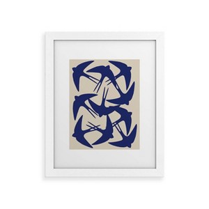 Deny Designs Menina Lisboa Spring Swallows Art Print - 1 of 4