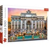 Trefl Fontanna di Trevi Rome Jigsaw Puzzle - 500pc - image 2 of 3