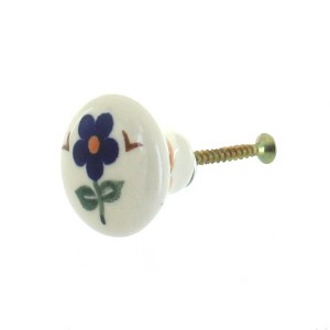 Blue Rose Polish Pottery 200 Vena Drawer Pull - 1 of 1