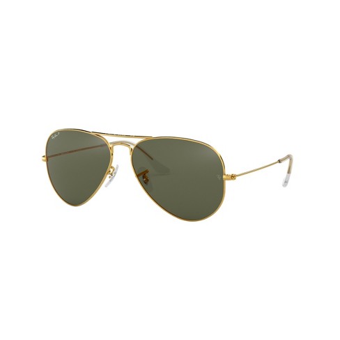 opgraven sponsor Verst Ray-ban Rb3025 55mm Aviator Unisex Pilot Sunglasses Polarized : Target