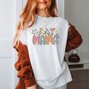 Simply Sage Market Women's Mama Flowers Colorful Short Sleeve Graphic Tee - 2 of 3