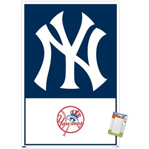 Trends International MLB New York Yankees - Logo 22 Unframed Wall Poster Prints - 1 of 4