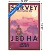 Trends International Star Wars: Jedha - Survey The Ruins on Jedha Framed Wall Poster Prints - 3 of 4