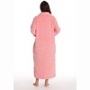 Just Love Plush Zipper Lounger Robe for Women - 3 of 4