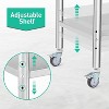 Acekool 36" NSF Stainless Steel Prep Table – 2-Tier Commercial Workstation for Kitchen, Garage & Restaurant Use - 4 of 4