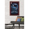 Trends International MLB New York Yankees - Neon Helmet 23 Framed Wall Poster Prints - 2 of 4