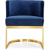 Meridian Furniture,Gianna Velvet Dining Chair - 3 of 4