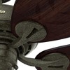 Hunter 54" Bayview Ceiling Fan Provencal Gold with Antique Dark Blades - Damp Rated for Indoor/Outdoor Use - 4 of 4