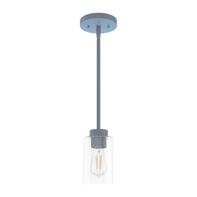Hunter Fans Hartland 1 - Light Pendant in  Indigo Blue