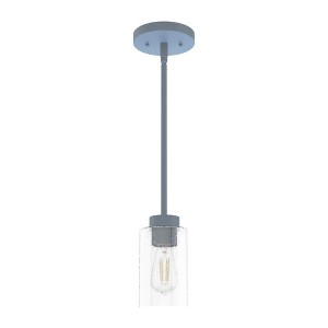 Hunter Fans Hartland 1 - Light Pendant in  Indigo Blue - 1 of 2