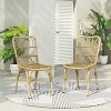 Dexmalle Outdoor PE Wicker Patio Chairs Set of 2 - 2 of 4