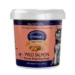 Stewart Freeze-Dried Wild Salmon Dog Treat - 9.5oz Tub