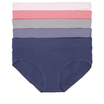 Felina Women's Organic Cotton Bikini Underwear For Women - (6-pack)  (sandalwood, Large) : Target