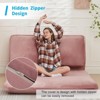 Mjkone Full Size Folding Floor Sofa Bed,Floor Gaming Mat Couch for Lazy Lounging and Sleeping - 4 of 4
