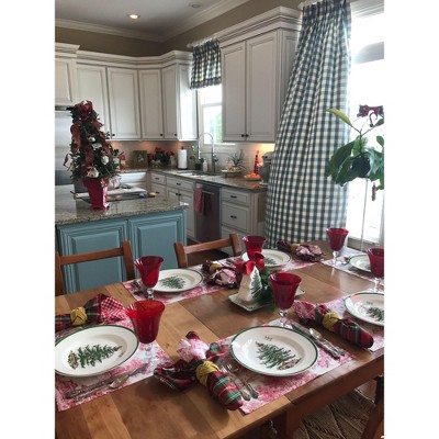 Spode Christmas Tree 4-Piece Earthenware Dinnerware Set