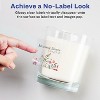 Avery Glossy Clear Square Labels with Sure Feed, 1.5" x 1.5" - 2 of 4