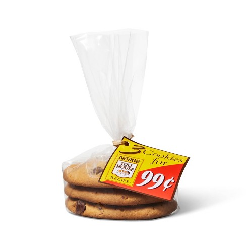 Nestle Tollhouse Chocolate Chip Cookies - 3ct - image 1 of 3