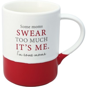 Pavilion Gift Company - Swear Too Much - 18 oz Mug - Drinkware - 1 of 4