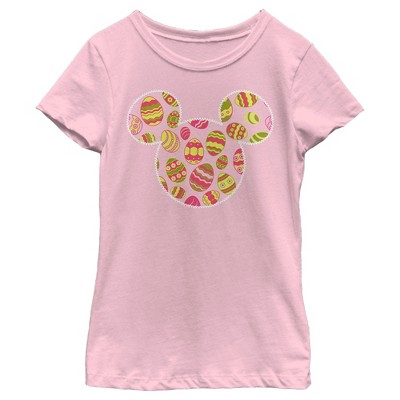 Girl's Mickey & Friends Easter Eggs and Mouse Ears T-Shirt