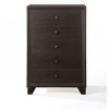NicBex Retro 5-Drawer Tall Bedroom Dressers,Chest of Drawers for Bedroom,Entryway,Wooden Dresser Chest - 2 of 4