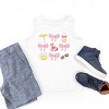 The Juniper Shop Coquette Beach Chart Youth Tank Top - S - White - 3 of 4
