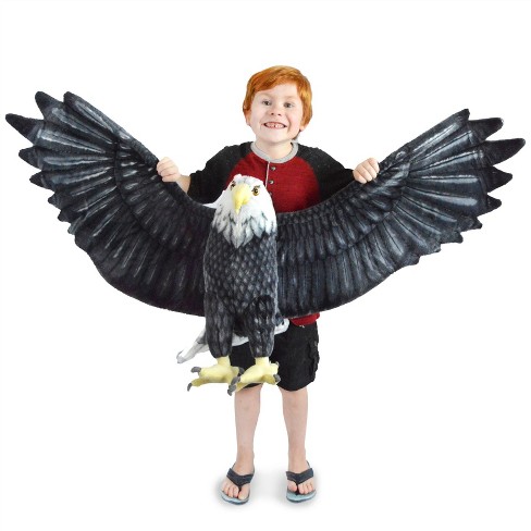 Barry the Bald Eagle - 57 Inch Stuffed Animal Plush - By Viahart - image 1 of 4