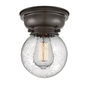 Beacon - 1 Light Flush Mount In Industrial Style-7.15 Inches Tall and 6.25 Inches Wide - 1 of 1