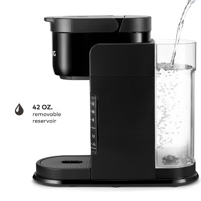 Black Single Serve K-Cup Pod Coffee Maker with Auto Shutoff