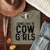 Simply Sage Market Women's Long Live Cowgirls Lightning Bolt Short Sleeve Graphic Tee - 2 of 2