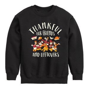 Boys' - Disney - Friends And Leftovers Graphic Long Sleeve Fleece Sweatshirt - 1 of 4