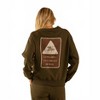 Women's 90‚Äôs Baggy Crewneck Jackson Hole Sweatshirt - Care Tucker - 2 of 4