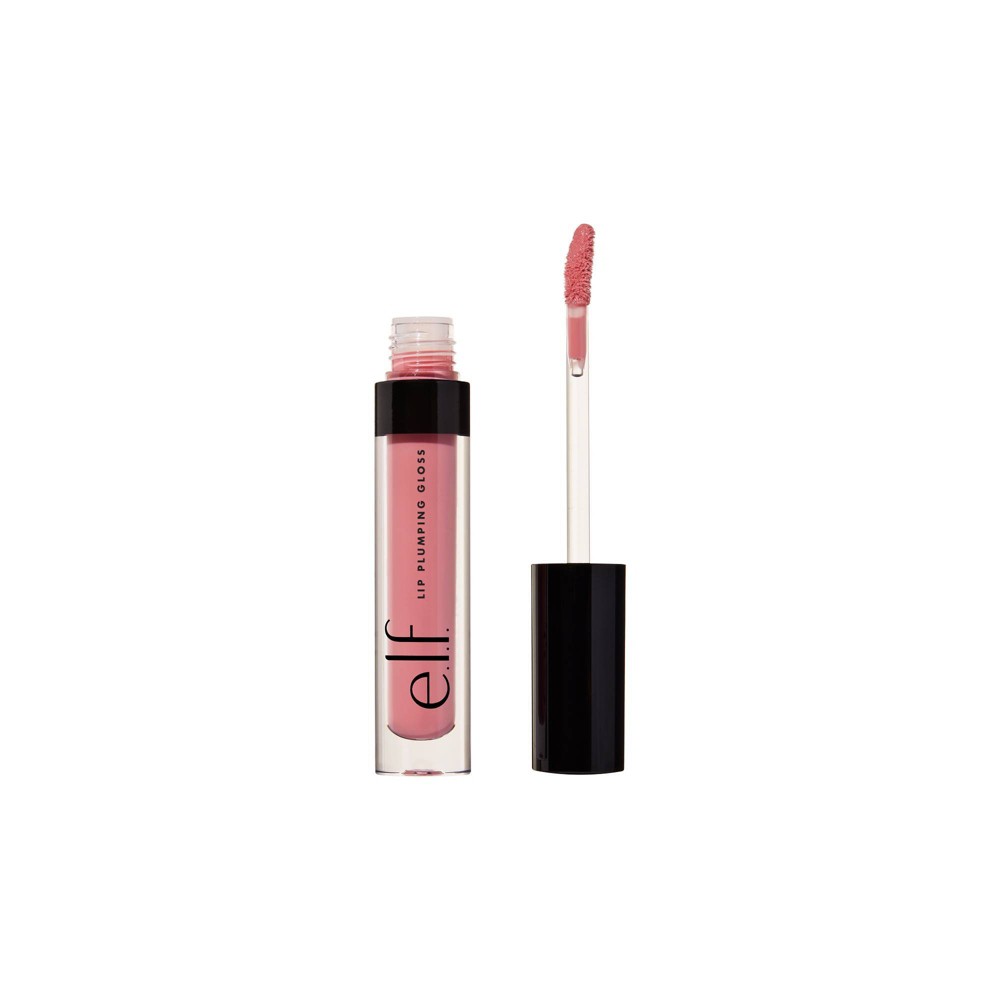 Photos - Other Cosmetics ELF e.l.f. Lip Plumping Gloss - Sparkling Rosé - 0.09 fl oz 