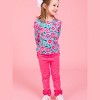 RuffleButts Baby/Toddler Girls Ruffle Leggings with Signature Rear Ruffles - 3 of 4