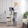 Acekool 105" Cat Tower - Multi-Level Tree with Caves, Perches & Scratching Posts - 4 of 4