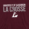 Campus Lab University Of Wisconsin La Crosse Official Stacked Adult Pull-Over Hoodie - 2 of 4
